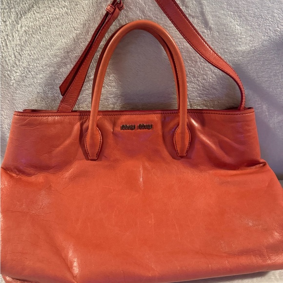 MIU MIU vitello tote bag - Picture 3 of 8